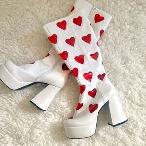 HEART GO GO BOOTS SUGAR THRILLZ COLLECTION